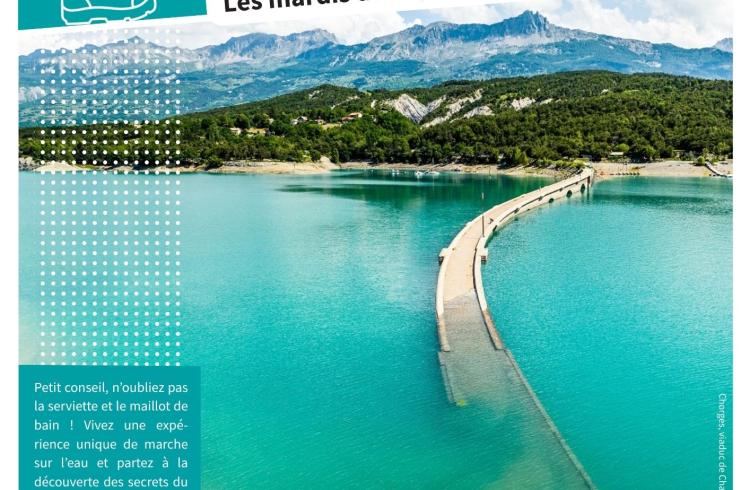 Rando curieuse : Marche sur l'eau_Chorges - Rando curieuse : Marche sur l'eau_Chorges