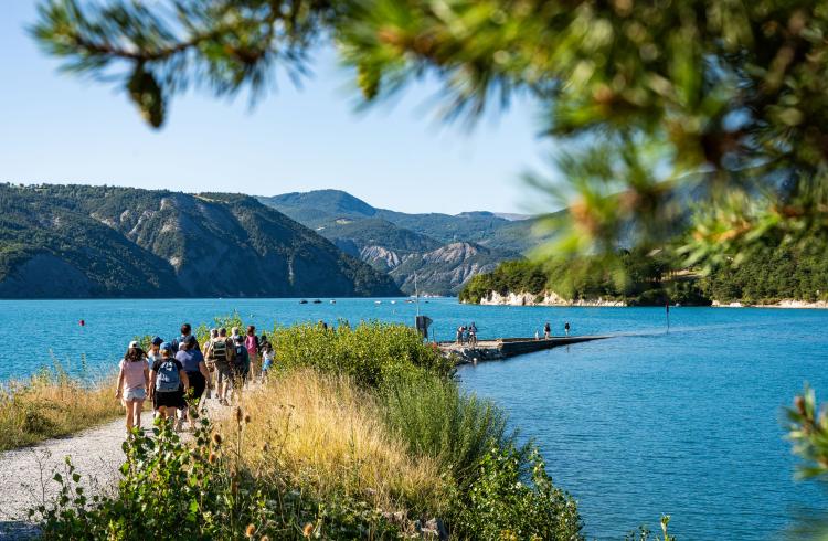 Rando curieuse : Marche sur l'eau_Chorges