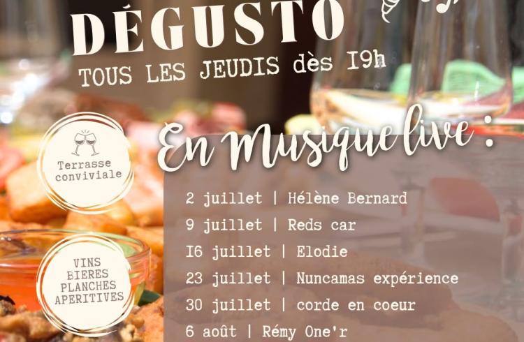 Apéro, Musico, Dégusto - Chez le Poète_Selonnet - affiche