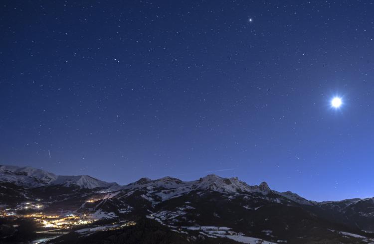 Soirée astronomie au Sauze 1700 - Ciel étoilé