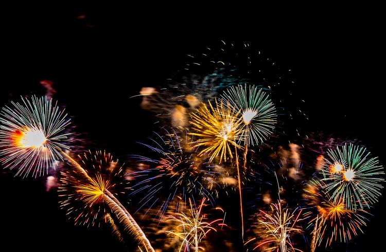 Fête de Méolans-Revel - Feu d'artifice