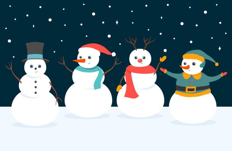 Concours de Bonhomme de Neige_Pra Loup 1600 - Bonhomme de Neige