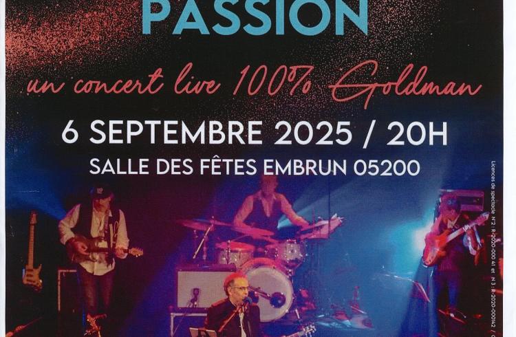 Concert Goldman Passion_Embrun - Concert Goldman Passion_Embrun