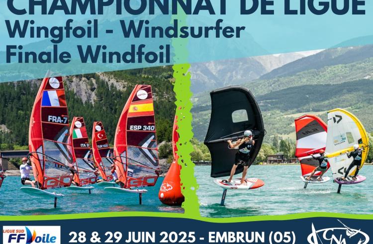 Championnat de Ligue Windfoil - Wingfoil - Windsurfer_Embrun