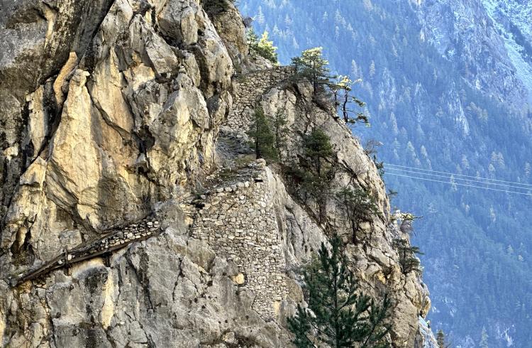 Rando curieuse : Chemins antiques des gorges du Guil_Arvieux