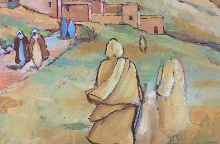 Exposition : Le clou et le papillon, Cécile Mimet (1945-2024) - Barcelonnette