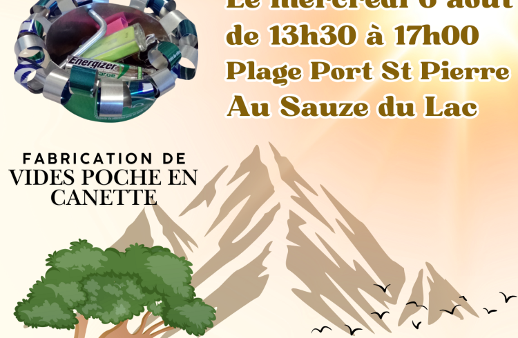 Animation plage - Atelier de sensibilisation - Animation plage