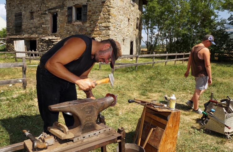 Les Jeudis animés de la Maison du Mulet : Les mulets et leur travail - Forgeron