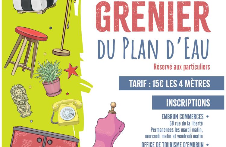 Vide Grenier du Plan d'Eau EMBRUN - Vide Grenier du Plan d'Eau EMBRUN