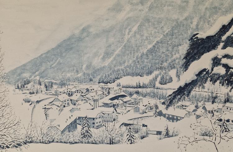 L'Ubaye en bleu_Jausiers