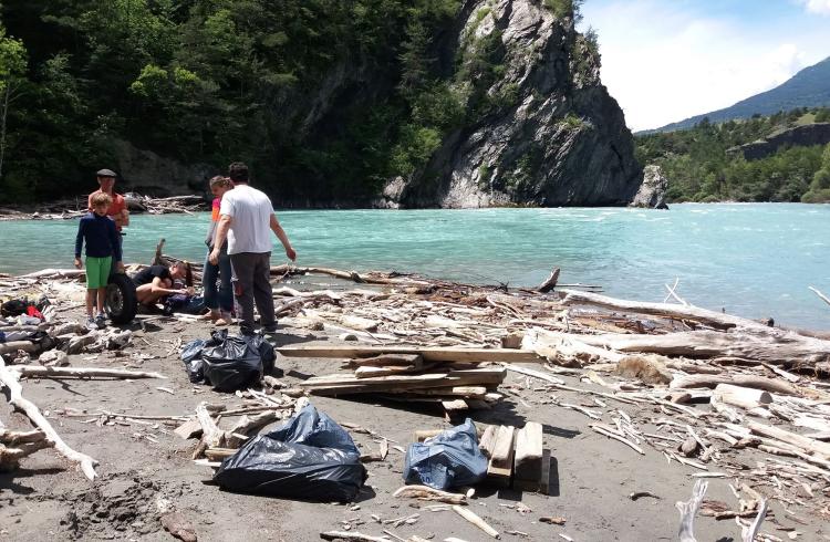 Ramassage de déchets en Durance Ramassage de déchets en Durance
