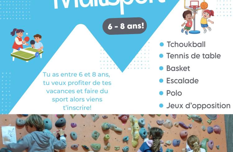 Stage Multisport 6-8 ans_Embrun - Stage Multisport 6-8 ans_Embrun