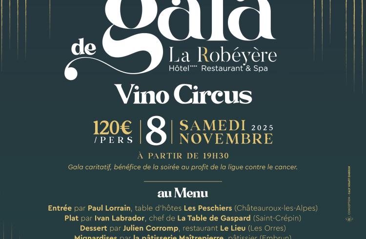 7ᵉ Salon des Vins et Produits du Terroir – « Vino Circus »_Embrun