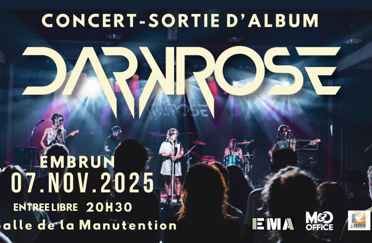 DARKROSE - Concert Sortie d'Album - DARKROSE - Concert Sortie d'Album