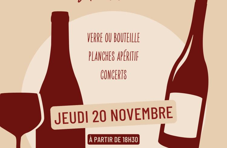 Soirée Beaujolais nouveau à Seyne_Seyne - Affiche
