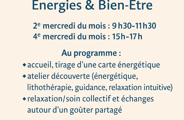 Ateliers Olynéa Énergies et Bien Être - Ateliers Olynéa Énergies et Bien Être