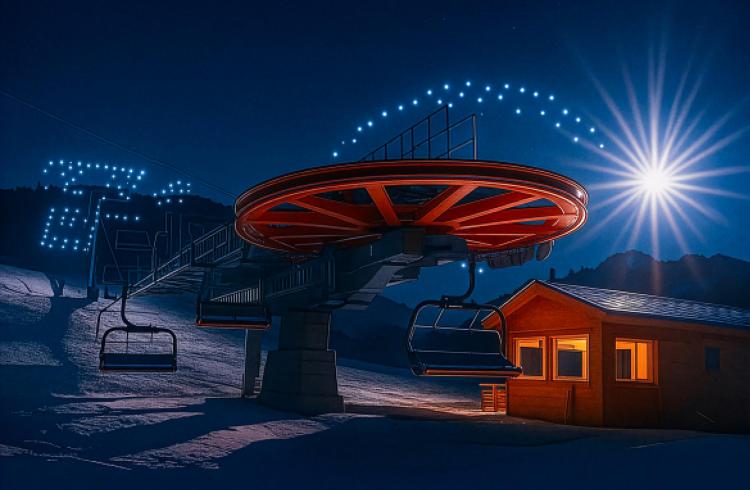 Inauguration du télésiège du Sauze - Nouveau télésiège du Sauze