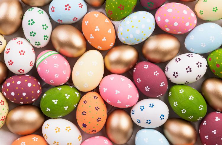 Grande course aux œufs de Pâques - Le Sauze - œufs de Pâques