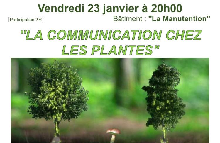 Conférence "La communication chez les plantes" EMBRUN - Conférence "La communication chez les plantes" EMBRUN