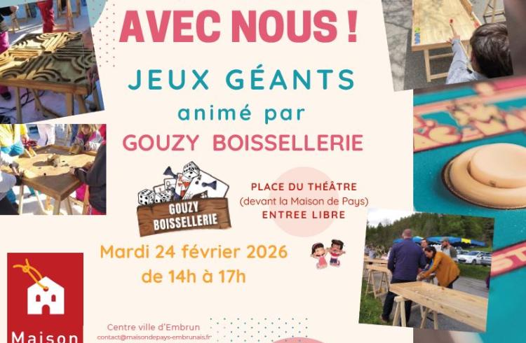 Venez jouer avec nous !