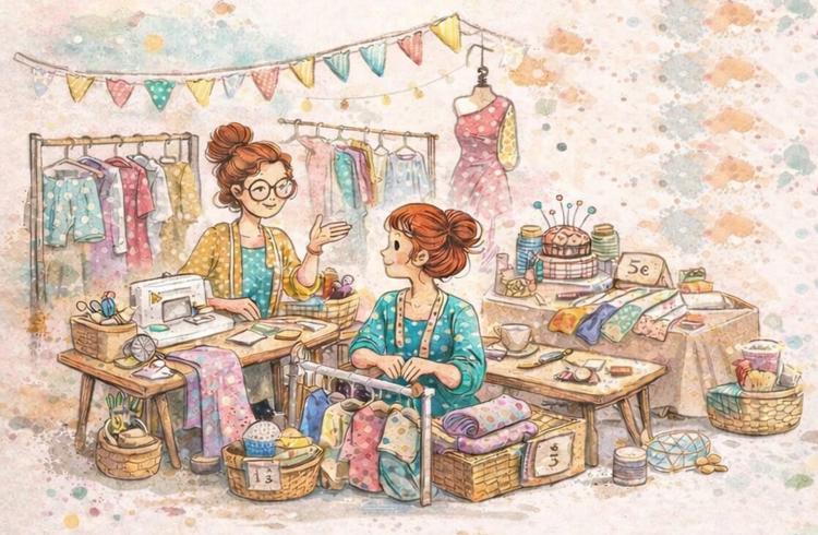 Vide dressing, puces couturières et loisirs créatifs - Jausiers