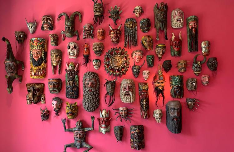 Découverte de la collection Couffignal - Barcelonnette - Masques de la collection Couffignal au Musée de Barcelonnette