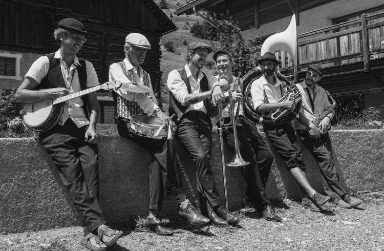 Concert Yoopi Jazz Band - Le Sauze 1400