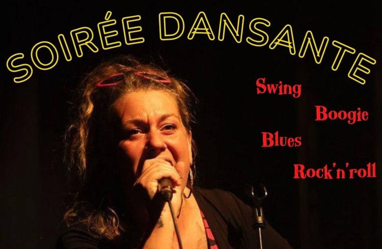 Soirée dansante avec Kim D._Seyne - affiche