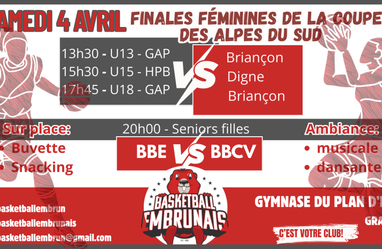 Finale Féminines - Coupe des Alpes du Sud - BASKET BALL - Finale Féminines - Coupe des Alpes du Sud - BASKET BALL