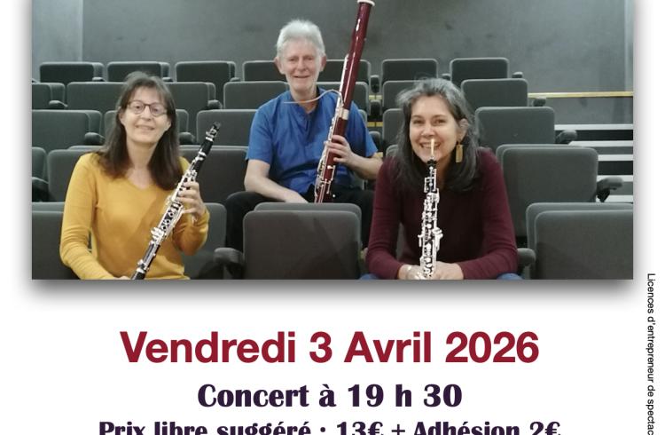 Concert - Carmen ! par le trio les DéAnchès - Concert - Carmen ! par le trio les DéAnchès