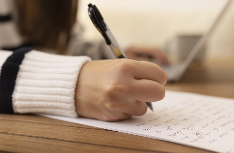 Dictée avec Véronique - La Condamine-Châtelard