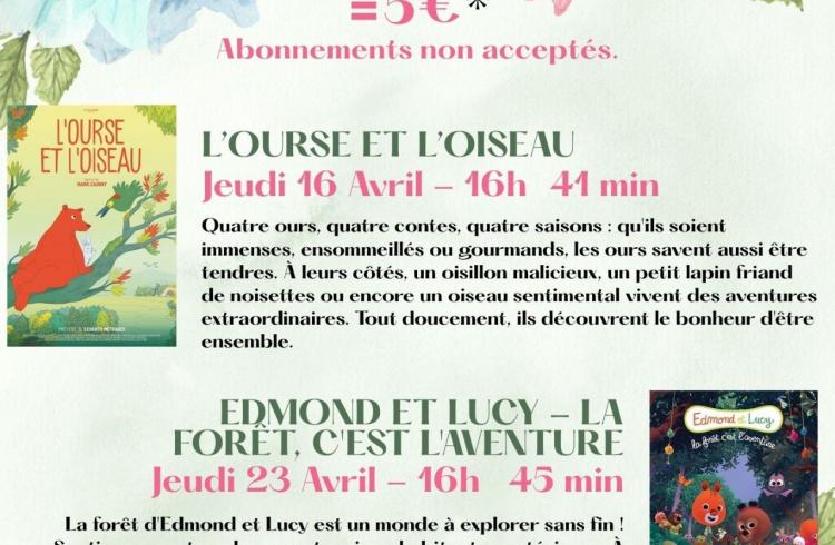 Ciné pitchoune - L'Ourse et l'Oiseau_Embrun - Ciné pitchoune - L'Ourse et l'Oiseau_Embrun