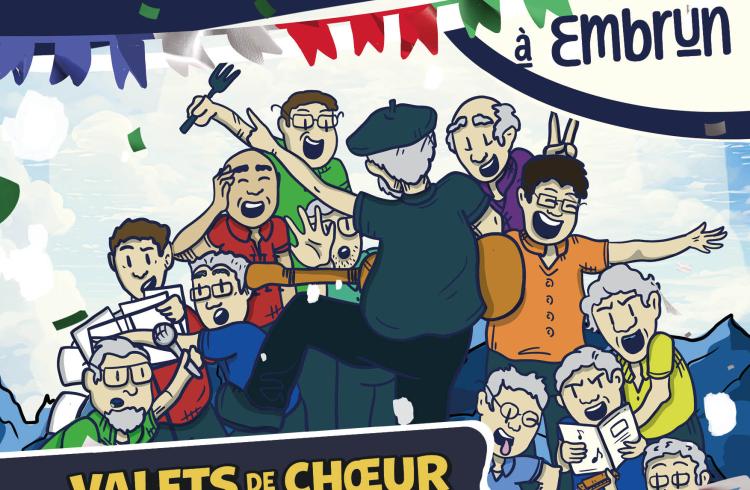 affiche festival de choeur d'hommes EMB - affiche festival de choeur d'hommes EMB