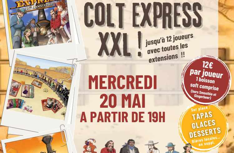 Affiche Colt Express