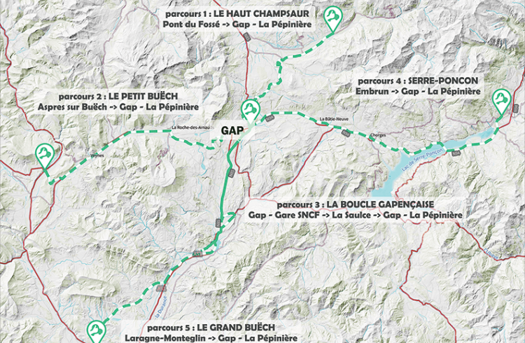 L'Odyssée alpine, grand rallye d'autostop : trajet Embrun - Gap_Embrun - L'Odyssée alpine, grand rallye d'autostop : trajet Embrun - Gap_Embrun