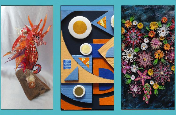 Exposition d'art plastique Recycl'Art_Jausiers