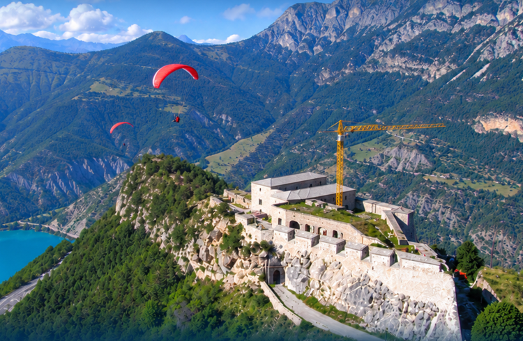 Visite guidée du Fort Saint-Vincent - Ubaye-Serre-Ponçon