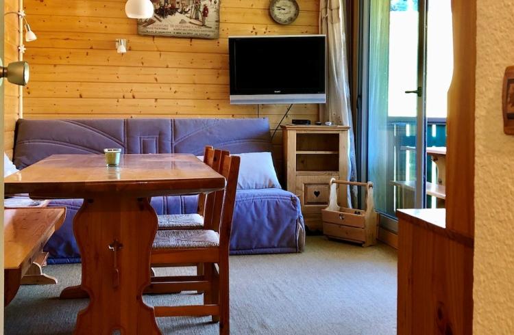 Appartement Les Marmottes - Pièce à vivre