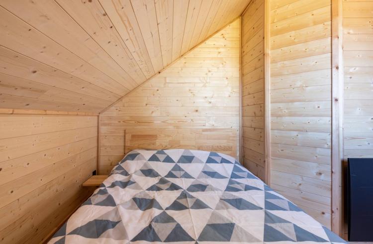 Chalet Cosy Chabanon - Chambre grand lit