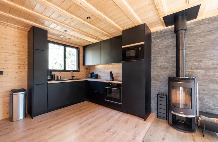 Chalet Cosy Chabanon - Coin cuisine