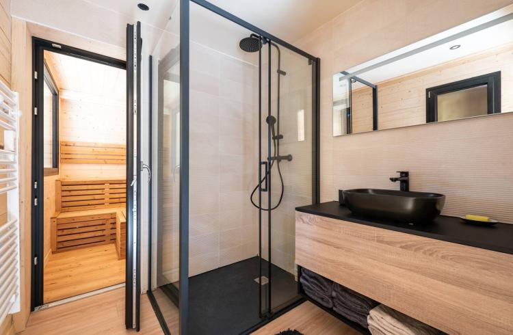 Chalet Cosy Chabanon - Salle de douche