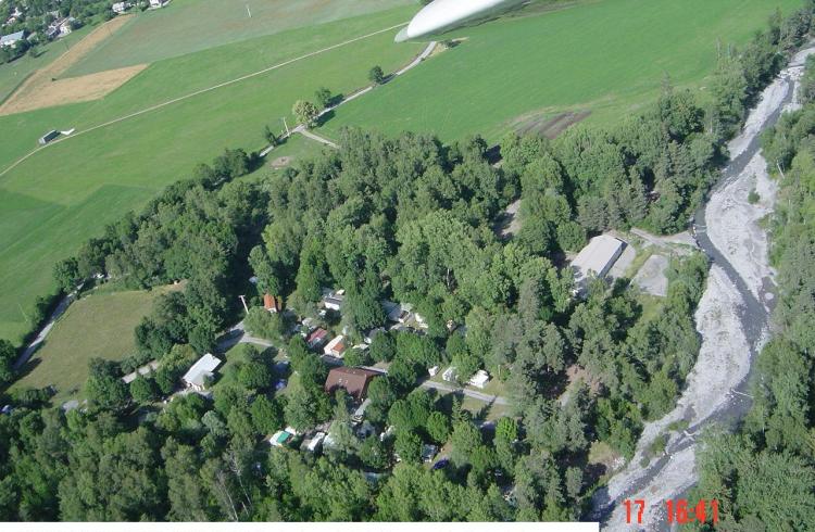 Camping Caravaneige de La Blanche - Vue aérienne