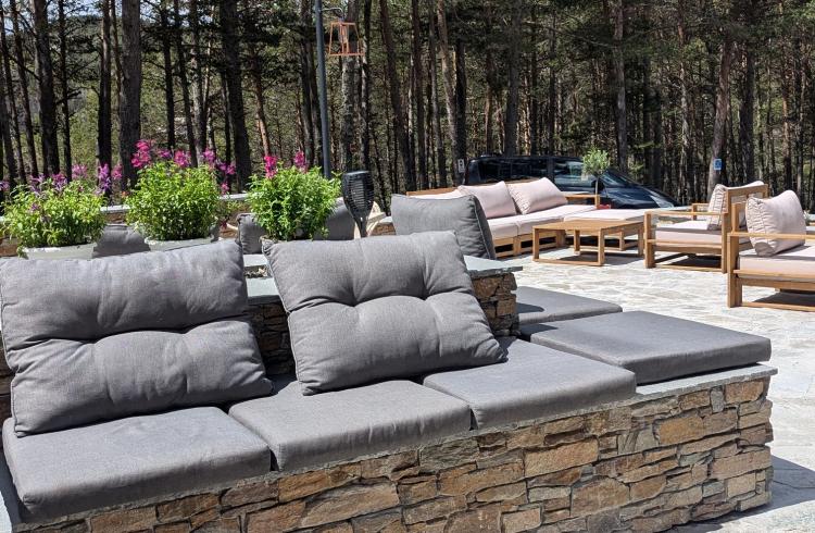 Hôtel Le Domaine de l'Adoux*** - Terrasse Lounge