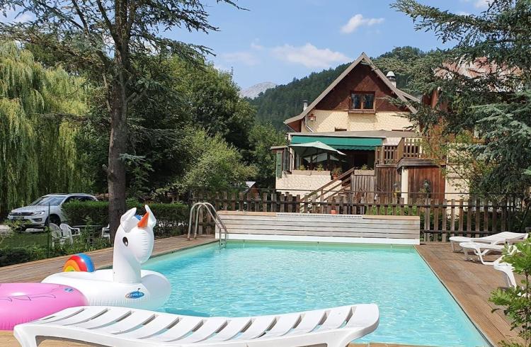 Hotel le Vieux Tilleul - Piscine saison été