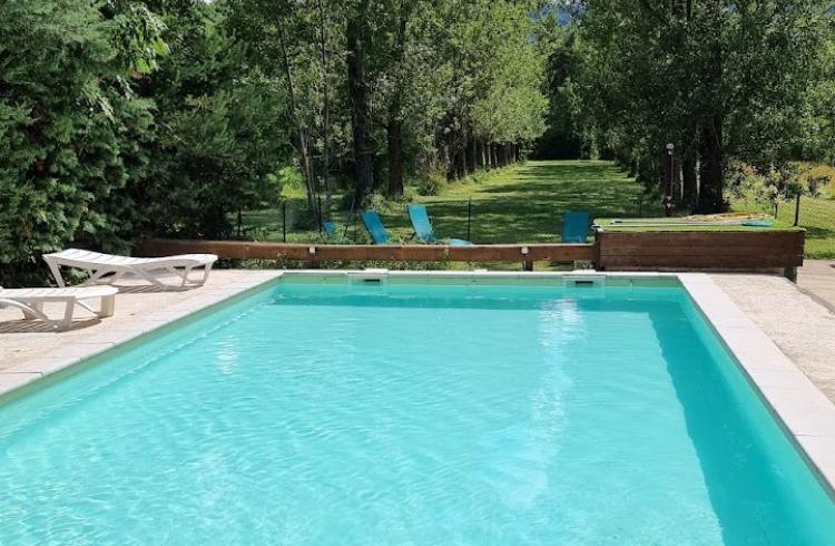 Hôtel le Vieux Tilleul - Piscine saison été