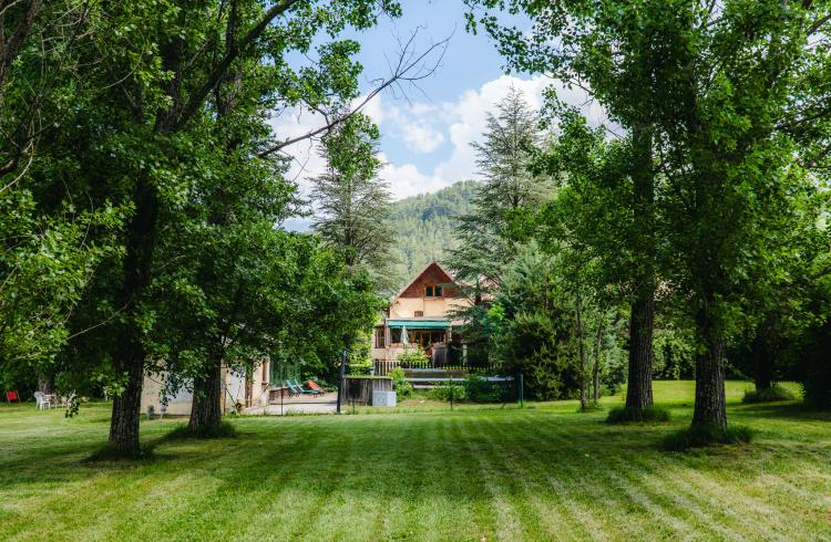 Hôtel le Vieux Tilleul - le parc