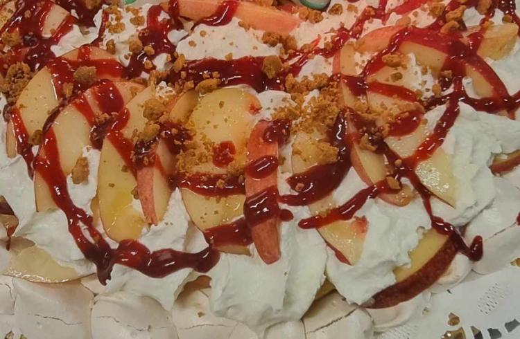 Restaurant Le "Vieux Tilleul", La table - la Pavlova