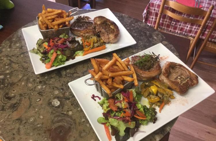 Restaurant la Bugade - Agneau grillé aux herbes