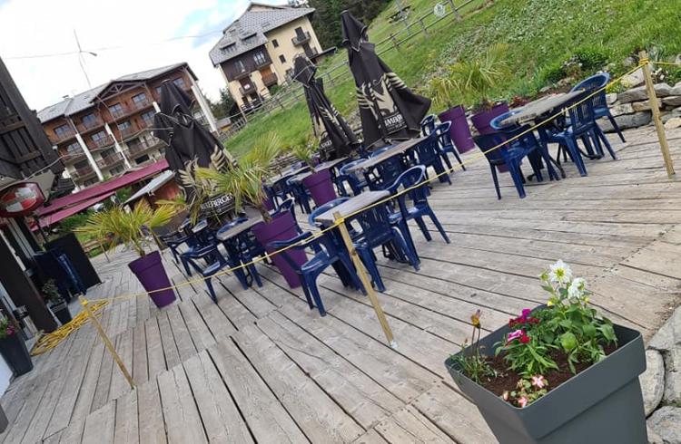 Restaurant Le refuge du grimpeur - Terrasse