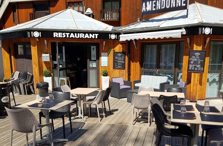 L'Amendonné - Terrasse